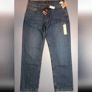 LEE  Blue Relaxed Fit Straight Leg Men's Jeans Size : 31x30